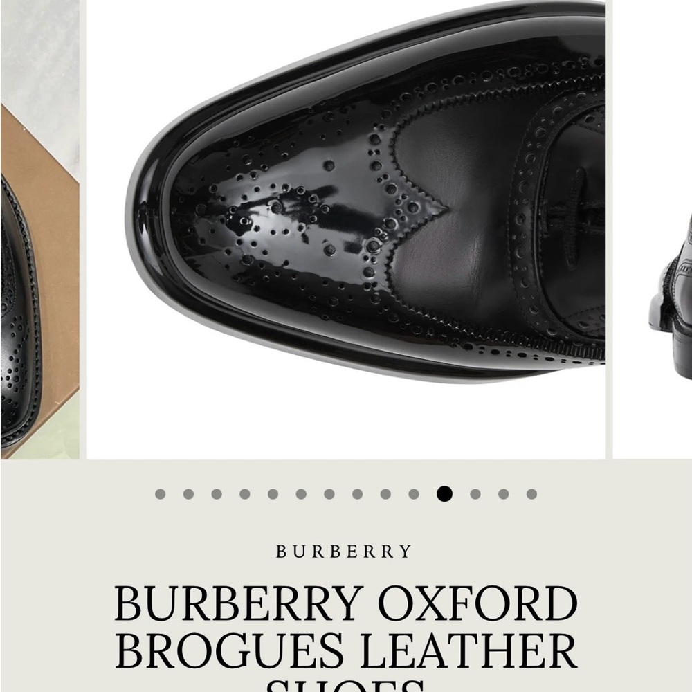 Burberry Oxford Brogue. - Picture 5 of 14